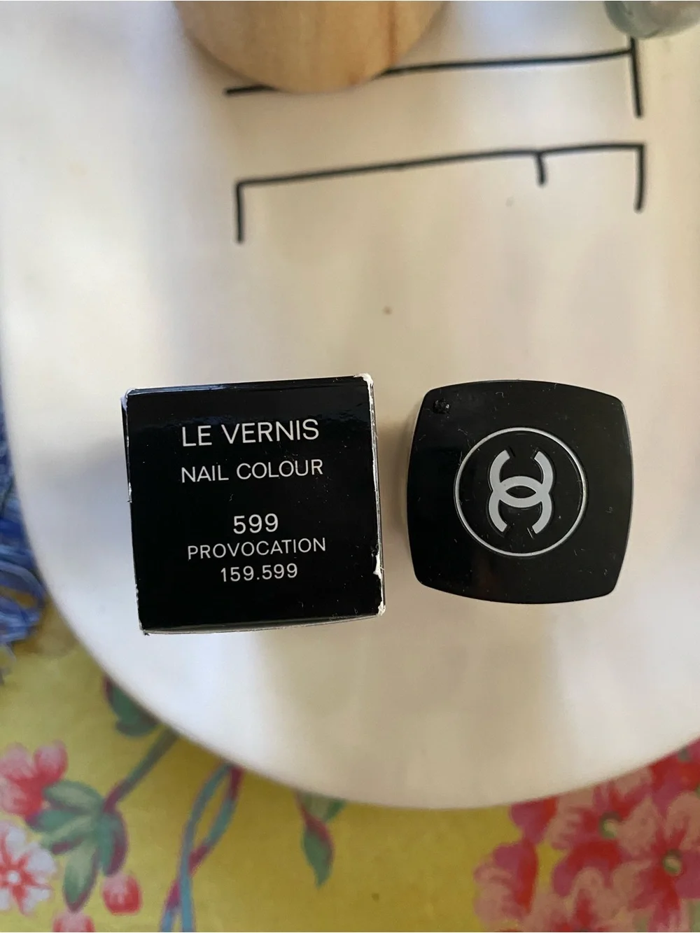 CHANEL Le Vernis 599 Provocation - Deep Plum Nail Polish